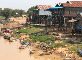 Kambodscha schmutziges Wasser
