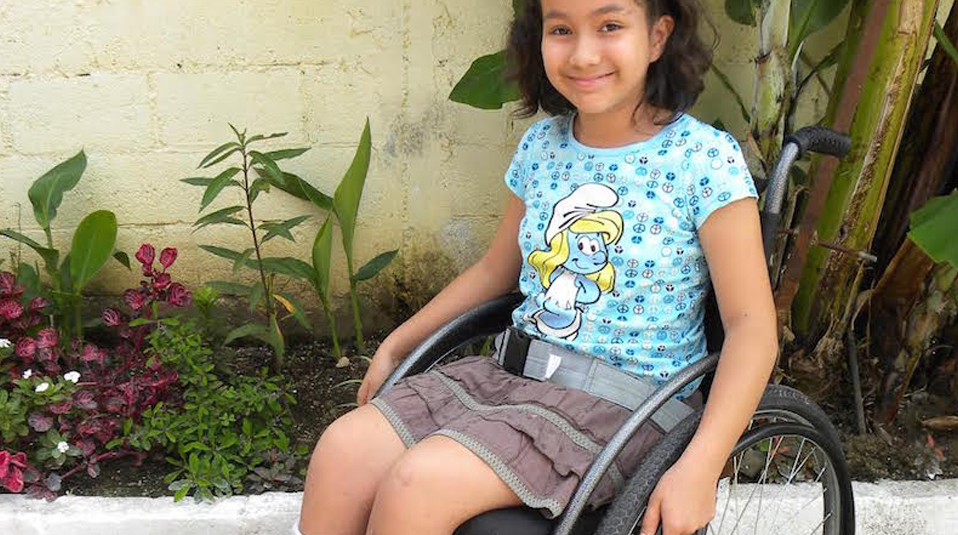 child in wheelchair Guatemala